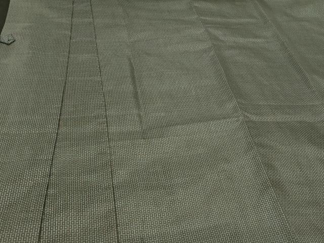 平和屋着物＃本場大島紬　道中着　80亀甲　総詰め　ロング丈　正絹　逸品　CABG8378in