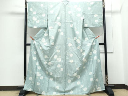 平和屋着物●小紋　蔦の葉文　洗える着物　CABG8420th