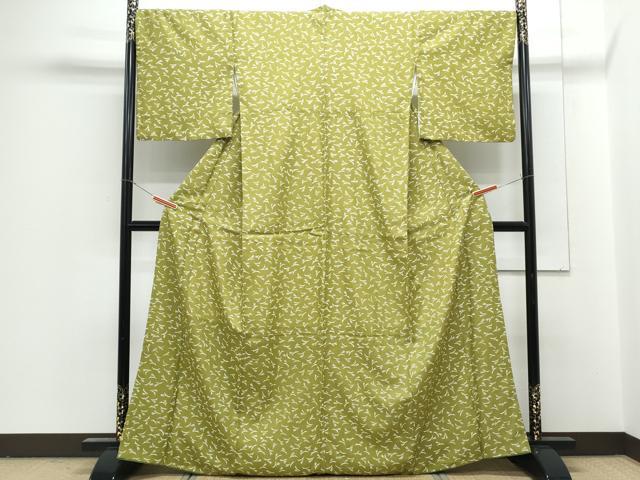 平和屋着物●小紋　跳兎　洗える着物　CABG8421th