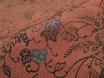 平和屋着物●上質な小紋　吉祥花間道　正絹　逸品　未使用　CABG8430th