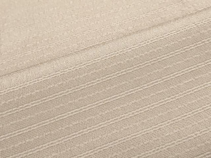 平和屋着物●上質な色無地　牛首紬縮緬　万葉つづれ　赤白橡色　証紙付き　正絹　逸品　CABG8451th