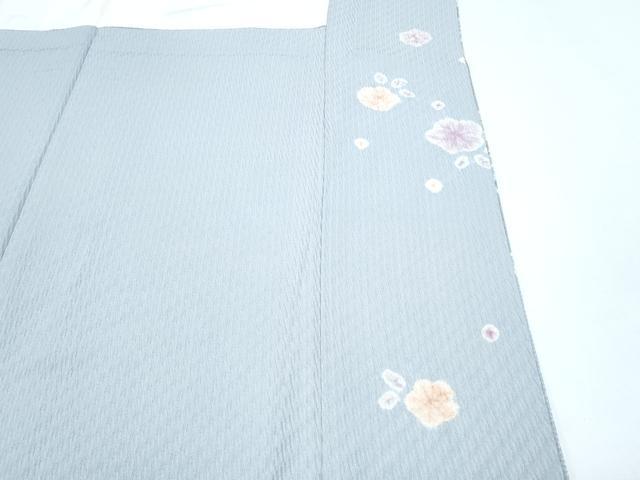平和屋着物●訪問着　絞り　草花文　暈し染め　金銀彩　ますいわ屋扱い　正絹　逸品　CABG8454th