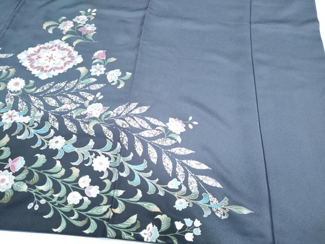 平和屋着物●訪問着　正倉院鳳凰花文　暈し染め　金彩　正絹　逸品　CABG8470th