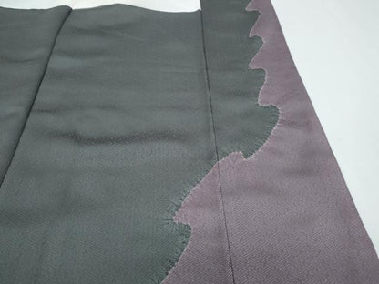 平和屋着物●訪問着　絞り　刺繍　道長花丸文　金彩　正絹　逸品　CABG8475th