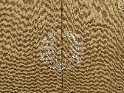 平和屋着物●中国三大刺繍　スワトウ相良刺繍　総刺繍　訪問着　更紗花文　金糸　鬼しぼ縮緬　やまと誂製　正絹　逸品　CABG8478th