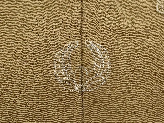 平和屋着物●中国三大刺繍　スワトウ相良刺繍　総刺繍　訪問着　更紗花文　金糸　鬼しぼ縮緬　やまと誂製　正絹　逸品　CABG8478th