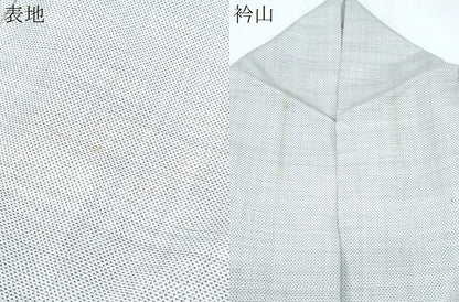 平和屋着物●本場大島紬　白大島　9マルキ　正絹　逸品　CABG8504th