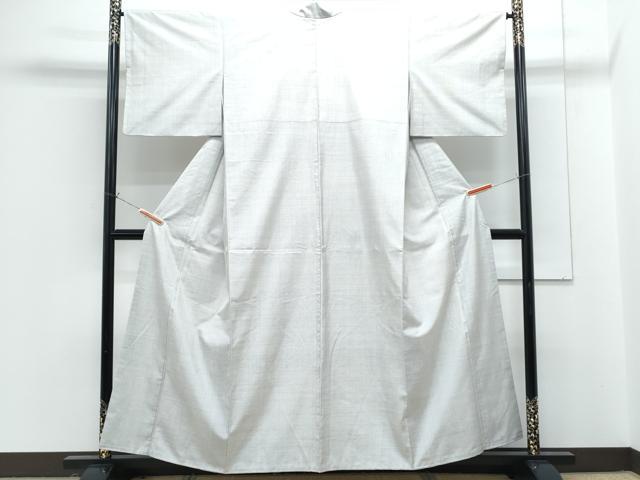 平和屋着物●本場大島紬　白大島　9マルキ　正絹　逸品　CABG8504th