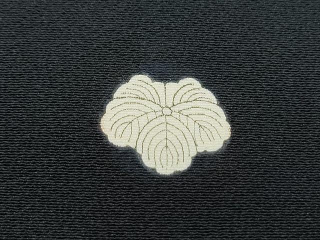 平和屋着物●豪華黒留袖　作家物　花鳥文　金彩　正絹　逸品　CABG8511th
