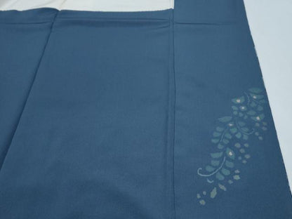 平和屋着物●訪問着　草花文　暈し染め　金彩　正絹　逸品　CABG8528th