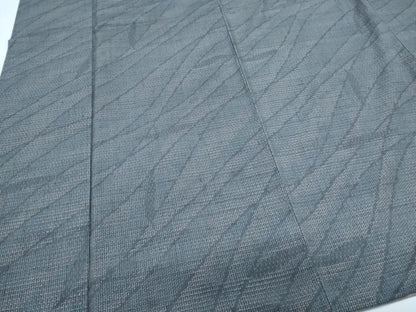平和屋着物●本場結城紬　80亀甲　吉祥文　ロング丈　正絹　逸品　CABG8530th