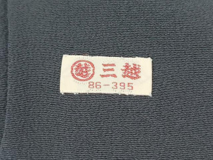 平和屋着物■豪華黒留袖 駒刺繍 地紙飛鶴風景文 金彩 三越扱い 正絹 逸品 CABG8542th