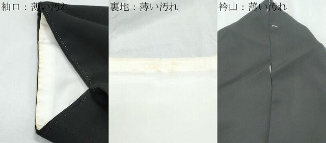 平和屋着物■豪華黒留袖 作家物 駒刺繍 吉祥地紙文 金銀彩 三越扱い 正絹 逸品 CABG8560th