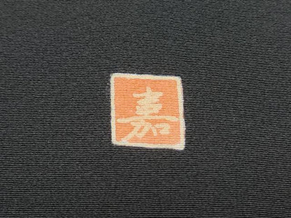 平和屋着物■豪華黒留袖 作家物 駒刺繍 鳳凰花文 金彩 正絹 逸品 CABG8563th