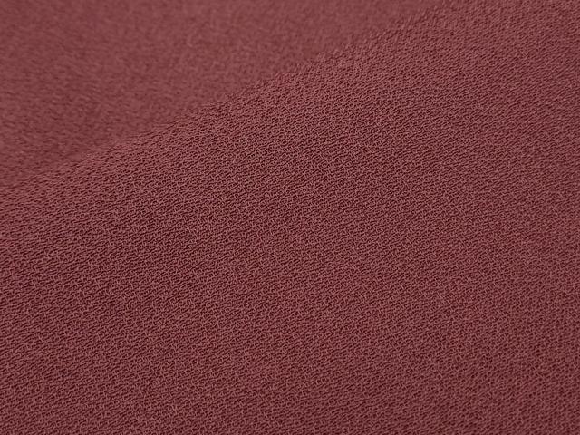 平和屋着物■上質な色無地 葡萄茶色 正絹 逸品 CABG8566th