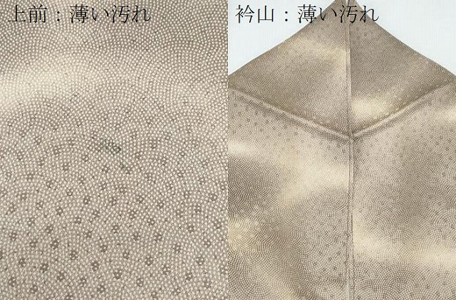 平和屋着物■上質な小紋　霞文　暈し染め　正絹　逸品　CABG8568th