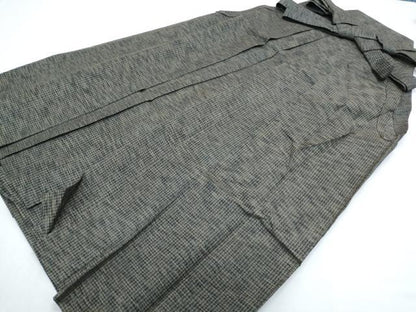 平和屋着物＊夏物　男性　行灯袴　絽　霞文　正絹　逸品　CABG8591th