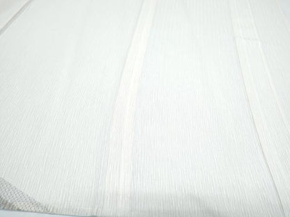 平和屋着物＊夏物　訪問着　紗　刺繍　色紙重ね花文　金糸　正絹　逸品　CABG8594th