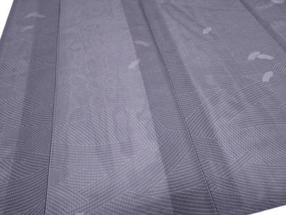 平和屋着物＊夏物　小紋　縦絽　地紙文　正絹　逸品　CABG8603th