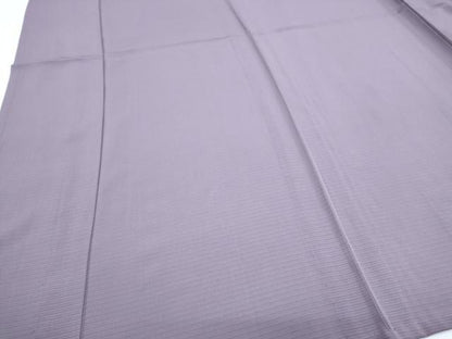 平和屋着物＊夏物　色無地　絽　鳩羽色　正絹　逸品　CABG8615th