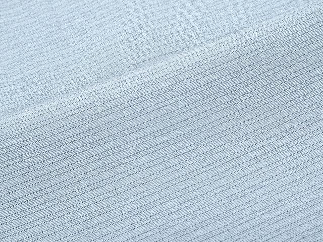 平和屋着物＊夏物　色無地　絽縮緬　秘色色　正絹　逸品　CABG8618th