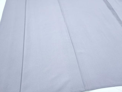 平和屋着物＊夏物　色無地　絽　鳩羽色　正絹　逸品　CABG8619th