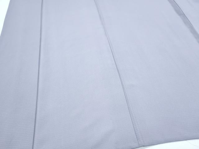 平和屋着物＊夏物　色無地　絽　鳩羽色　正絹　逸品　CABG8619th
