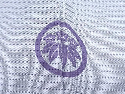 平和屋着物＊夏物　色無地　絽　鳩羽色　正絹　逸品　CABG8619th