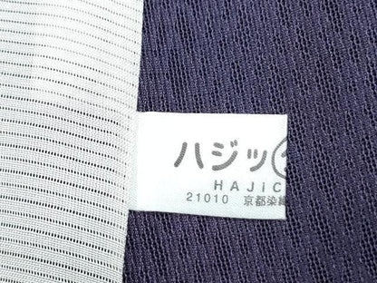 平和屋着物＊夏物　小紋　霞紋紗　暈し染め　正絹　逸品　CABG8627th