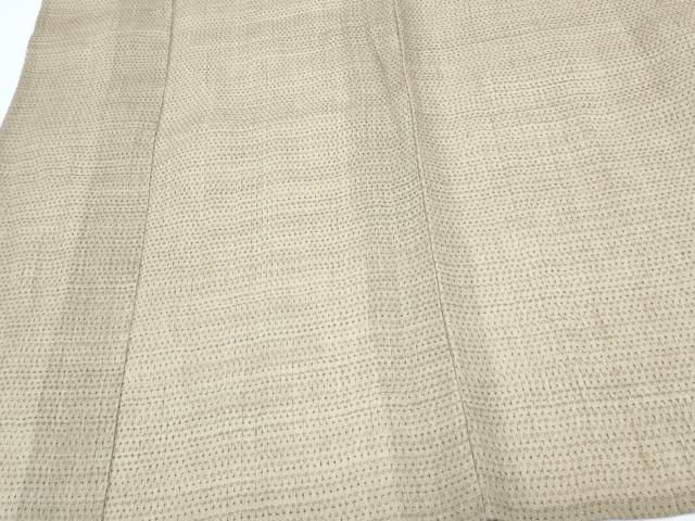 平和屋着物＊夏物　小千谷ちぢみ　吉祥文　麻　逸品　CABG8629th