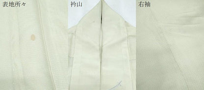 平和屋着物＊夏物　訪問着　絽　花丸文　正絹　逸品　CABG8632th