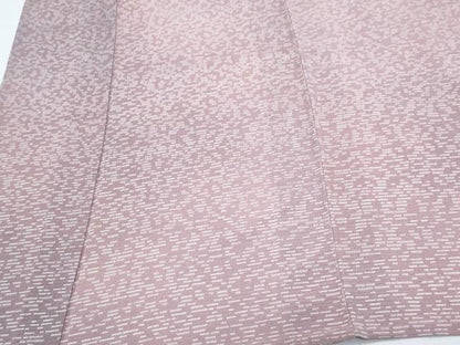 平和屋着物＊夏物　小紋　絽縮緬　霞文　暈し染め　正絹　逸品　CABG8635th