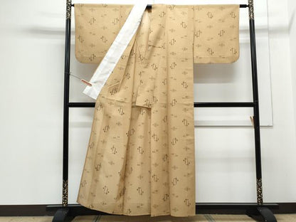 平和屋着物＊夏物　本場琉球絣　夏琉球　正絹　逸品　CABG8659th