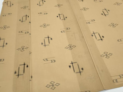 平和屋着物＊夏物　本場琉球絣　夏琉球　正絹　逸品　CABG8659th