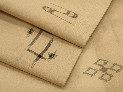 平和屋着物＊夏物　本場琉球絣　夏琉球　正絹　逸品　CABG8659th
