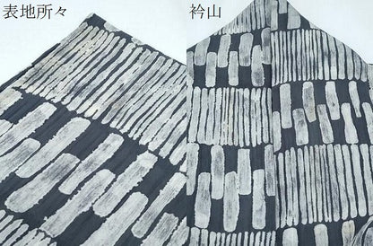 平和屋着物＊夏物　小紋　吉祥文　正絹　逸品　CABG8664th