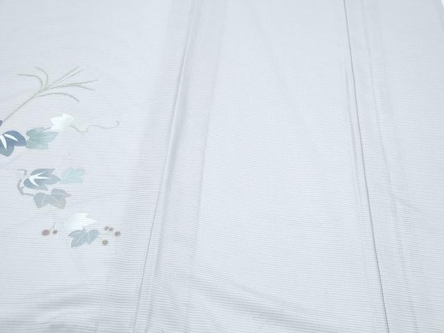 平和屋着物＊夏物　訪問着　絽　蔦の葉文　さんび謹製　洗える着物　CABG8672th