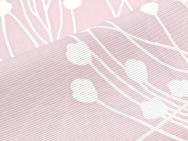 平和屋着物＊夏物　訪問着　絽　草葉文　正絹　逸品　CABG8678th