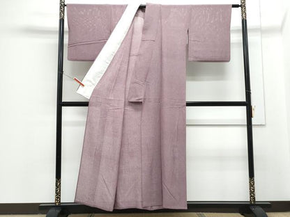 平和屋着物＊夏物　伝統工芸士　廣瀬雄望　江戸小紋　絽　鮫小紋柄　正絹　逸品　CABG8684th