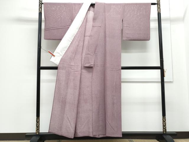 平和屋着物＊夏物　伝統工芸士　廣瀬雄望　江戸小紋　絽　鮫小紋柄　正絹　逸品　CABG8684th