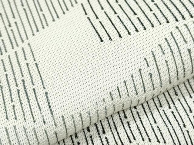 平和屋着物＊夏物　小紋　絽　吉祥文　正絹　逸品　CABG8688th