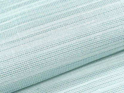 平和屋着物＊夏物　紗紬　藍　霞文　正絹　逸品　CABG8694th