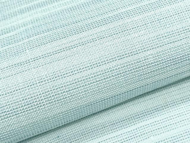 平和屋着物＊夏物　紗紬　藍　霞文　正絹　逸品　CABG8694th