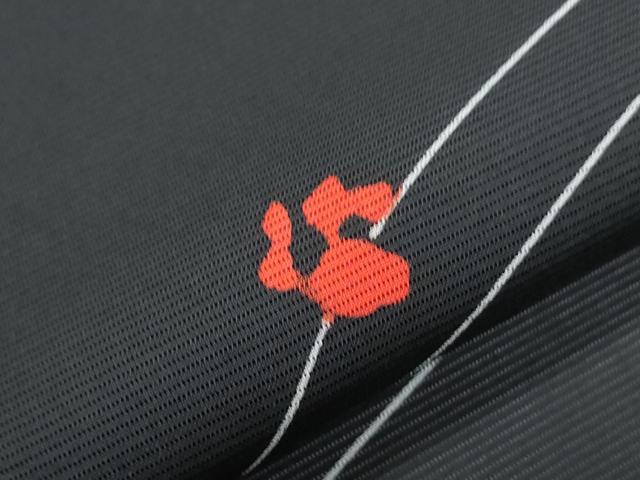 平和屋着物＊夏物　小紋　絽　吉祥文　黒地　正絹　逸品　CABG8695th