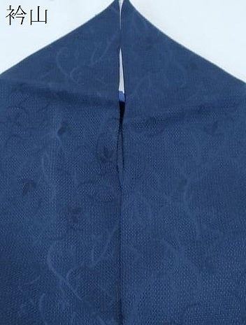 平和屋着物＊夏物　小紋　唐草紋紗　暈し染め　正絹　逸品　CABG8700th