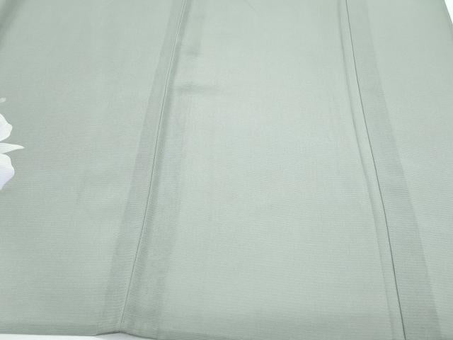 平和屋着物＊夏物　訪問着　絽　草花文　暈し染め　正絹　逸品　CABG8704th