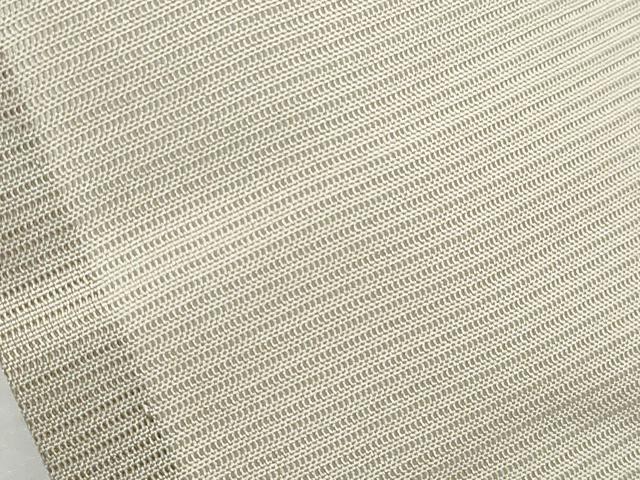 平和屋着物＊夏物　訪問着　絽　駒刺繍　流水草花文　正絹　逸品　CABG8706th