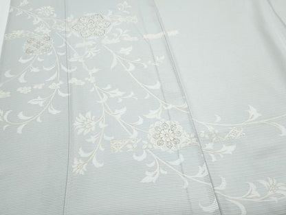 平和屋着物＊夏物　訪問着　絽　正倉院花文　金彩　正絹　逸品　CABG8707th
