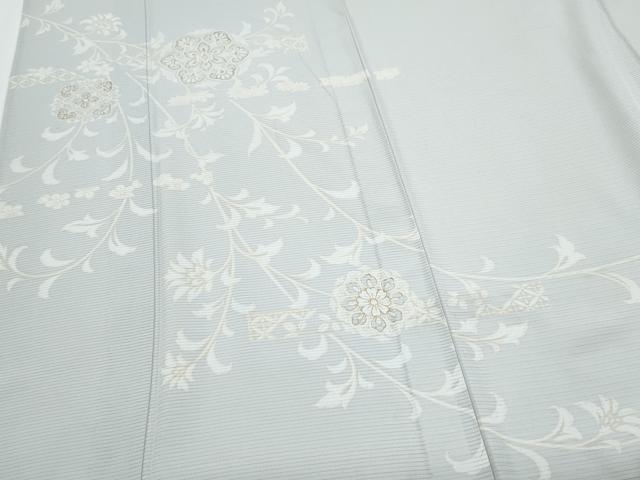 平和屋着物＊夏物　訪問着　絽　正倉院花文　金彩　正絹　逸品　CABG8707th