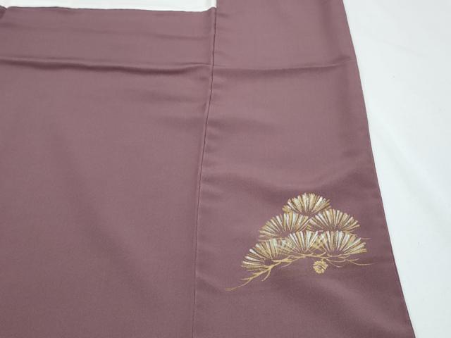 平和屋着物■訪問着　手描き　枝松文　金銀彩　正絹　逸品　CABG8725th
